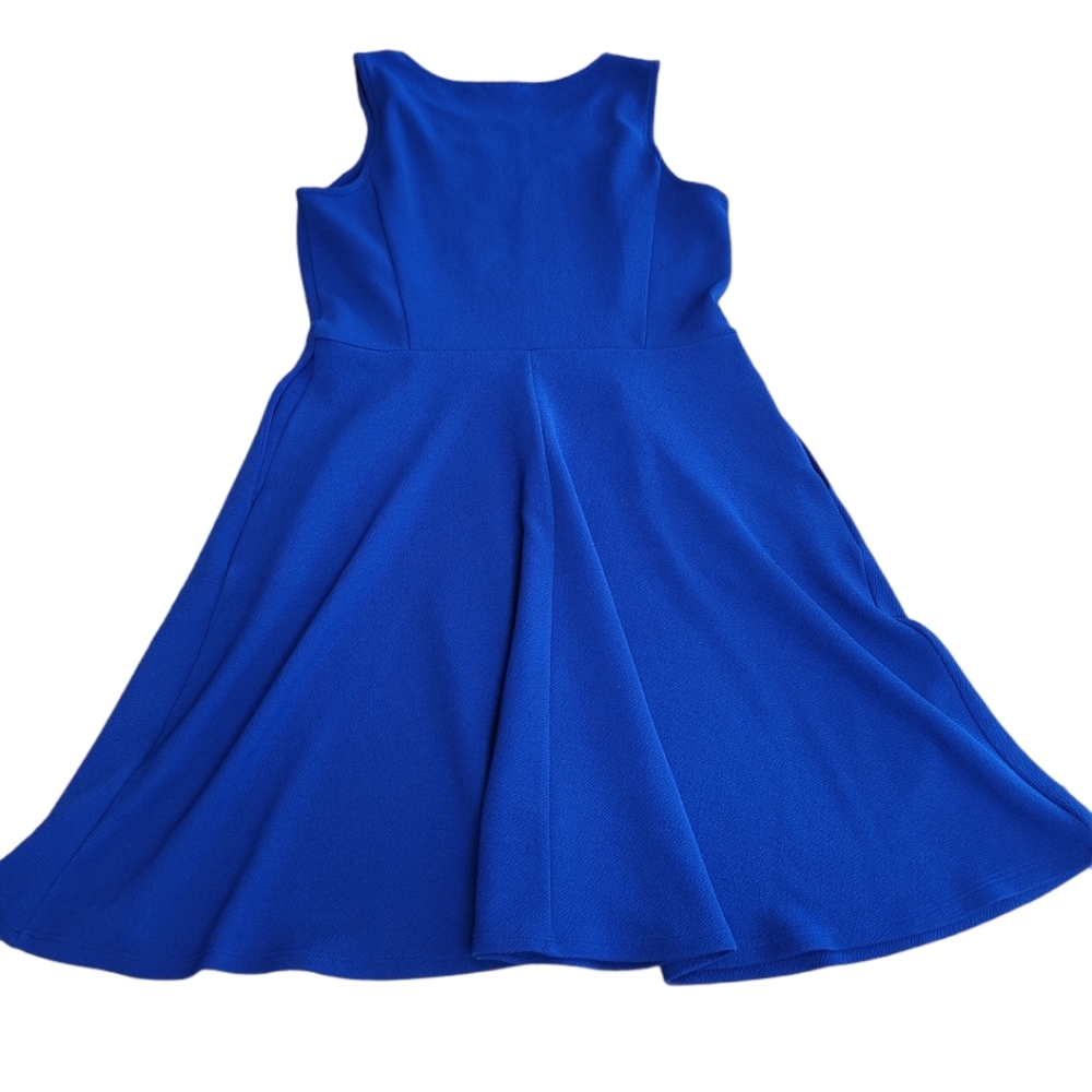 Apt. 9 Sleevesless Royal Blue Dress, Junior Medium - Picture 2 of 8